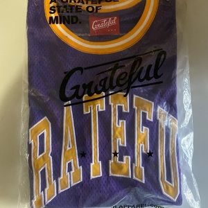 Grateful Purple Yellow Jersey New In Plastic